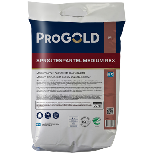 Sprøjtespartel Medium Rex